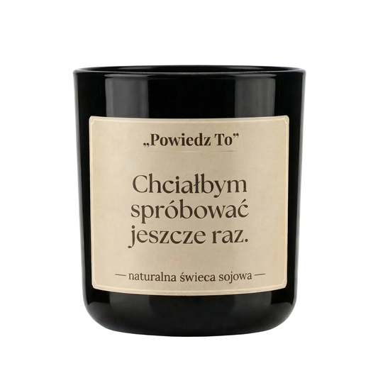 PowiedzTo świeczka sojowa Chciałbym spróbować jeszcze raz. 175 g