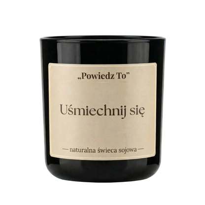 PowiedzTo świeczka sojowa Uśmiechnij się 175 g