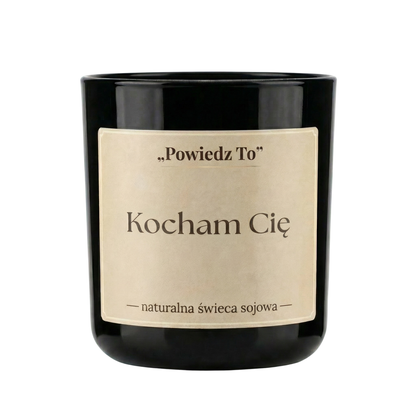 PowiedzTo świeczka sojowa Kocham Cię 175 g