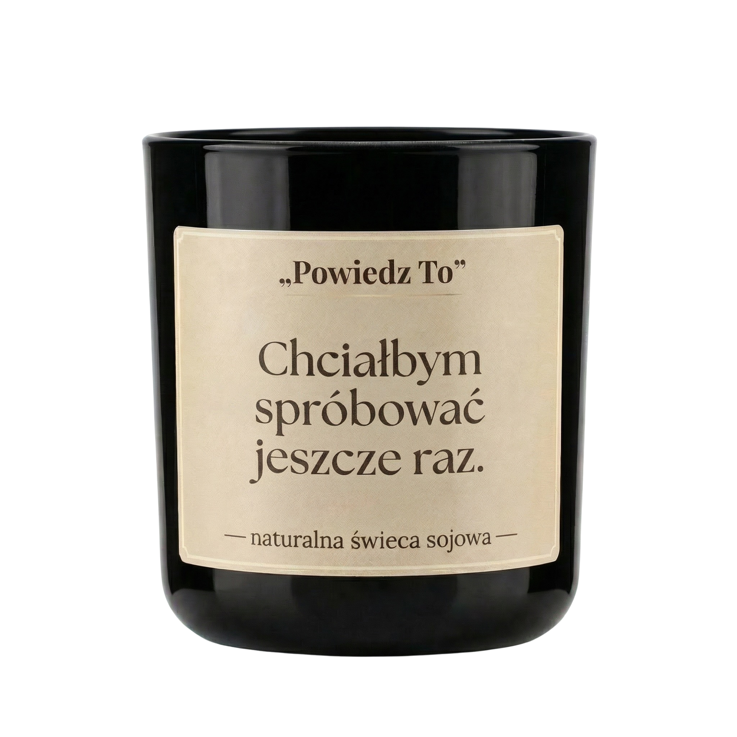 PowiedzTo świeczka sojowa Chciałbym spróbować jeszcze raz. 175 g