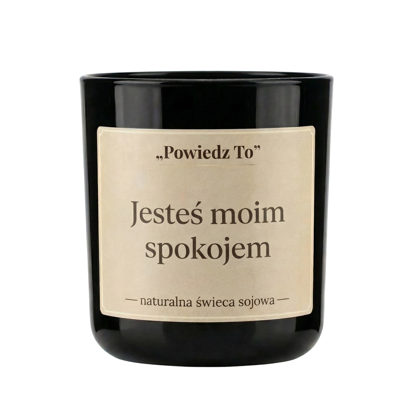 PowiedzTo świeczka sojowa Jesteś moim spokojem 175 g