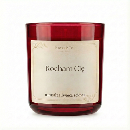PowiedzTo świeczka sojowa Kocham Cię 175 g