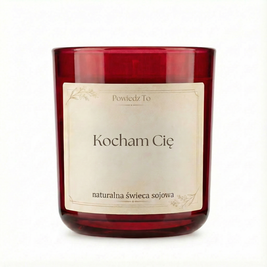 PowiedzTo świeczka sojowa Kocham Cię 175 g