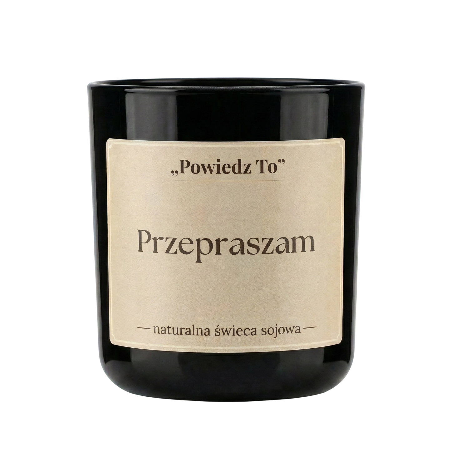 PowiedzTo świeczka sojowa Przepraszam 175 g