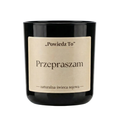 PowiedzTo świeczka sojowa Przepraszam 175 g