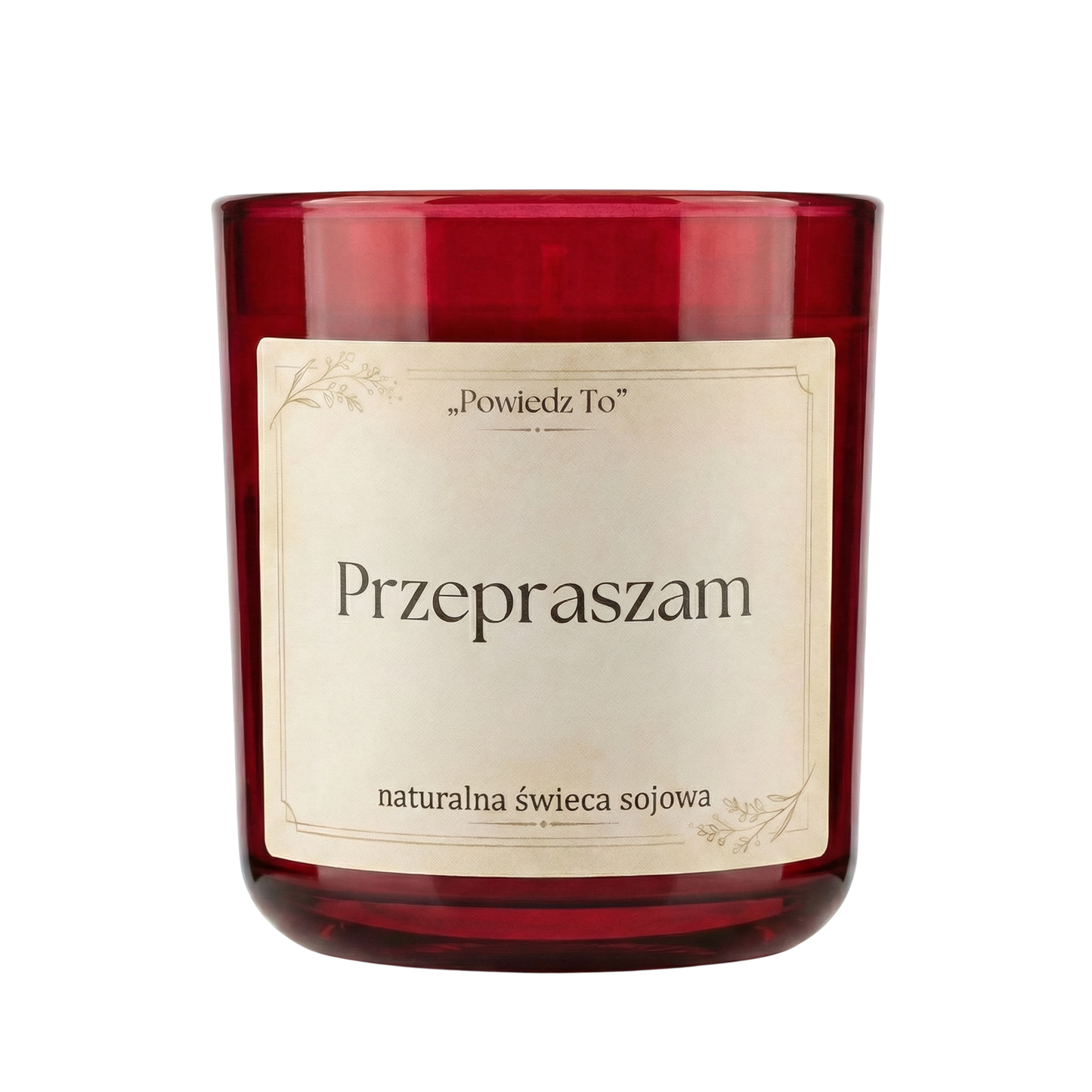 PowiedzTo świeczka sojowa Przepraszam 175 g