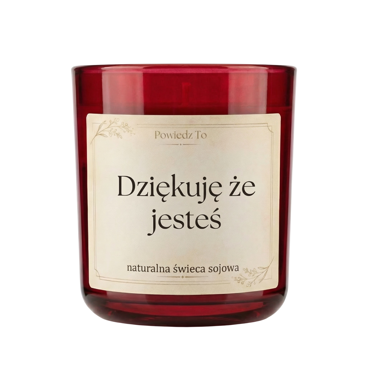 PowiedzTo świeczka sojowa Dziękuje że jesteś 175 g