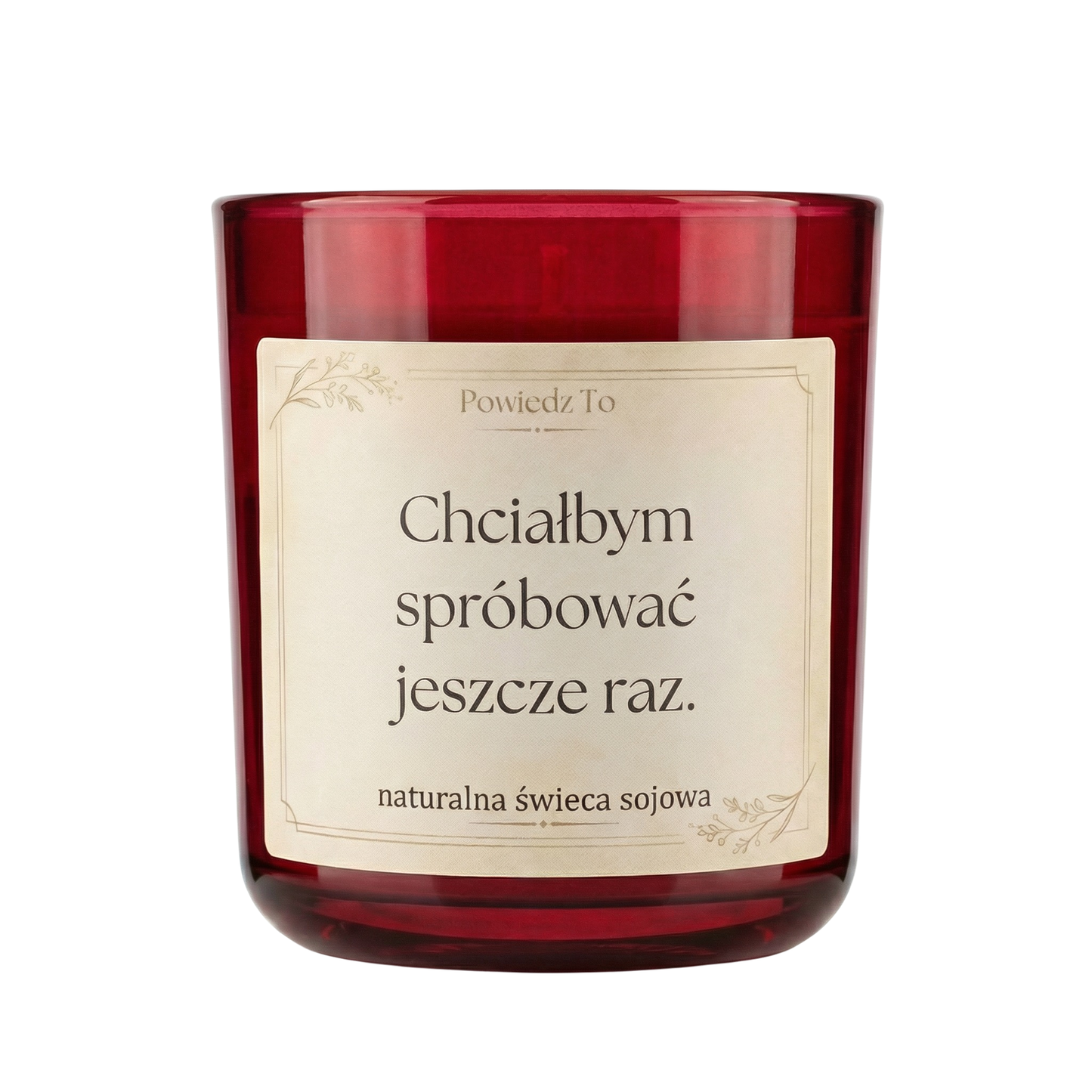 PowiedzTo świeczka sojowa Chciałbym spróbować jeszcze raz. 175 g