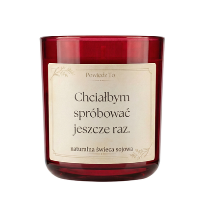 PowiedzTo świeczka sojowa Chciałbym spróbować jeszcze raz. 175 g