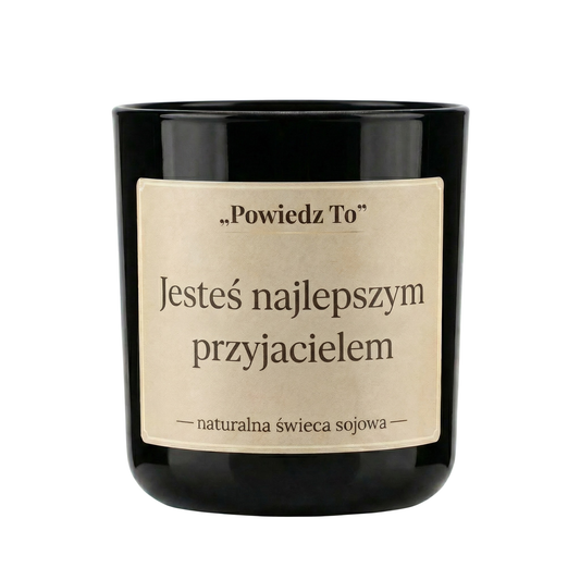 PowiedzTo świeczka sojowa Jesteś najlepszym przyjacielem 175 g