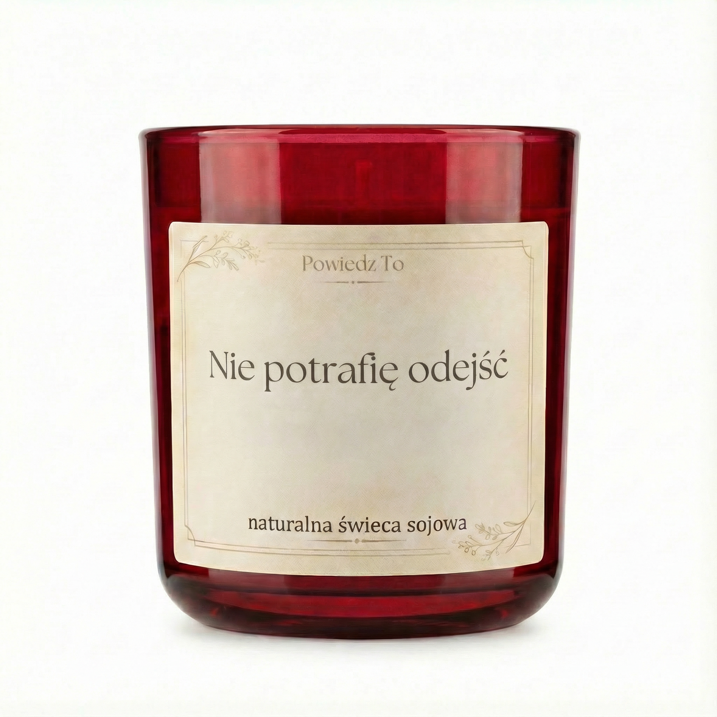 PowiedzTo świeczka sojowa Nie potrafię odejść 175 g