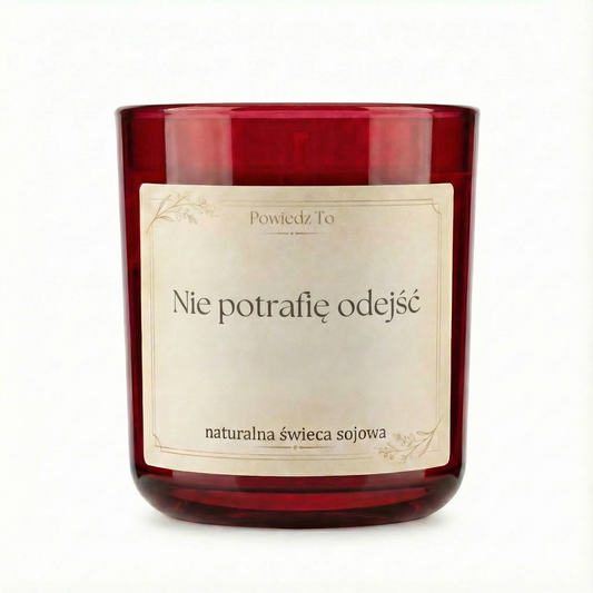 PowiedzTo świeczka sojowa Nie potrafię odejść 175 g