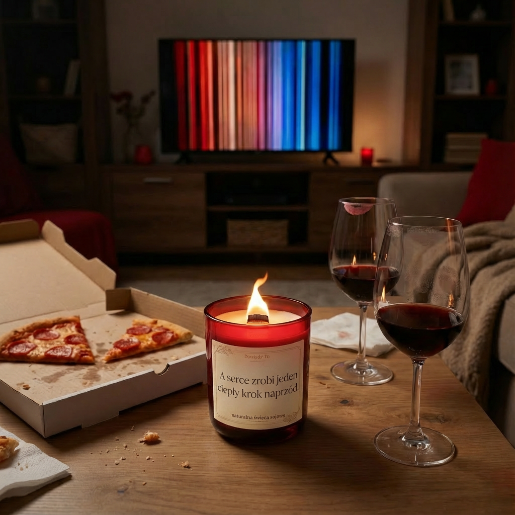 PowiedzTo świeczka sojowa A serce zrobi jeden ciepły krok naprzód 175 g