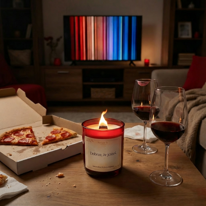 PowiedzTo świeczka sojowa Dobrze, że jesteś. 175 g